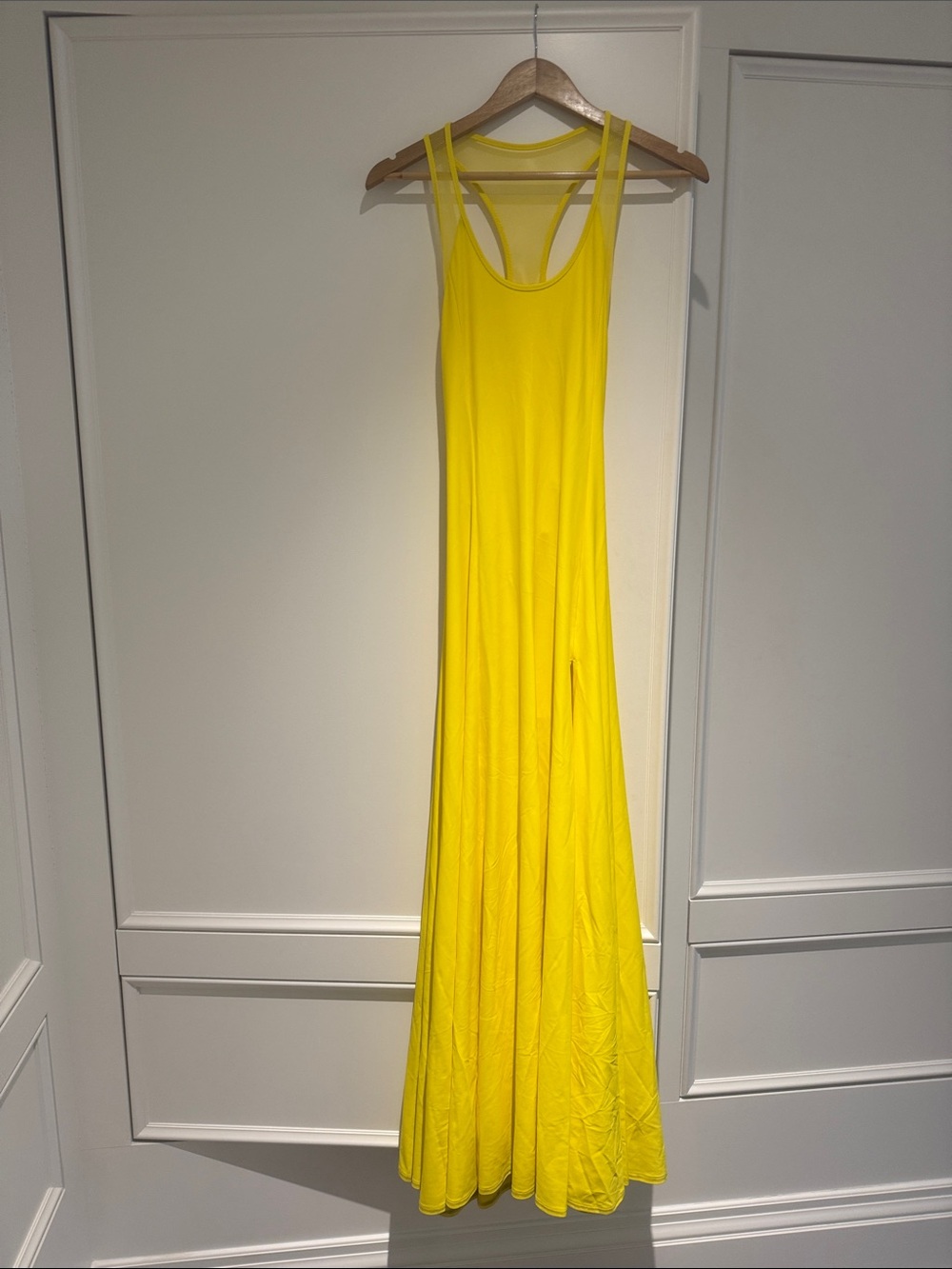 Yellow Sleeveless Maxi Dress - Lightweight Summer Style/Prom or warm weather